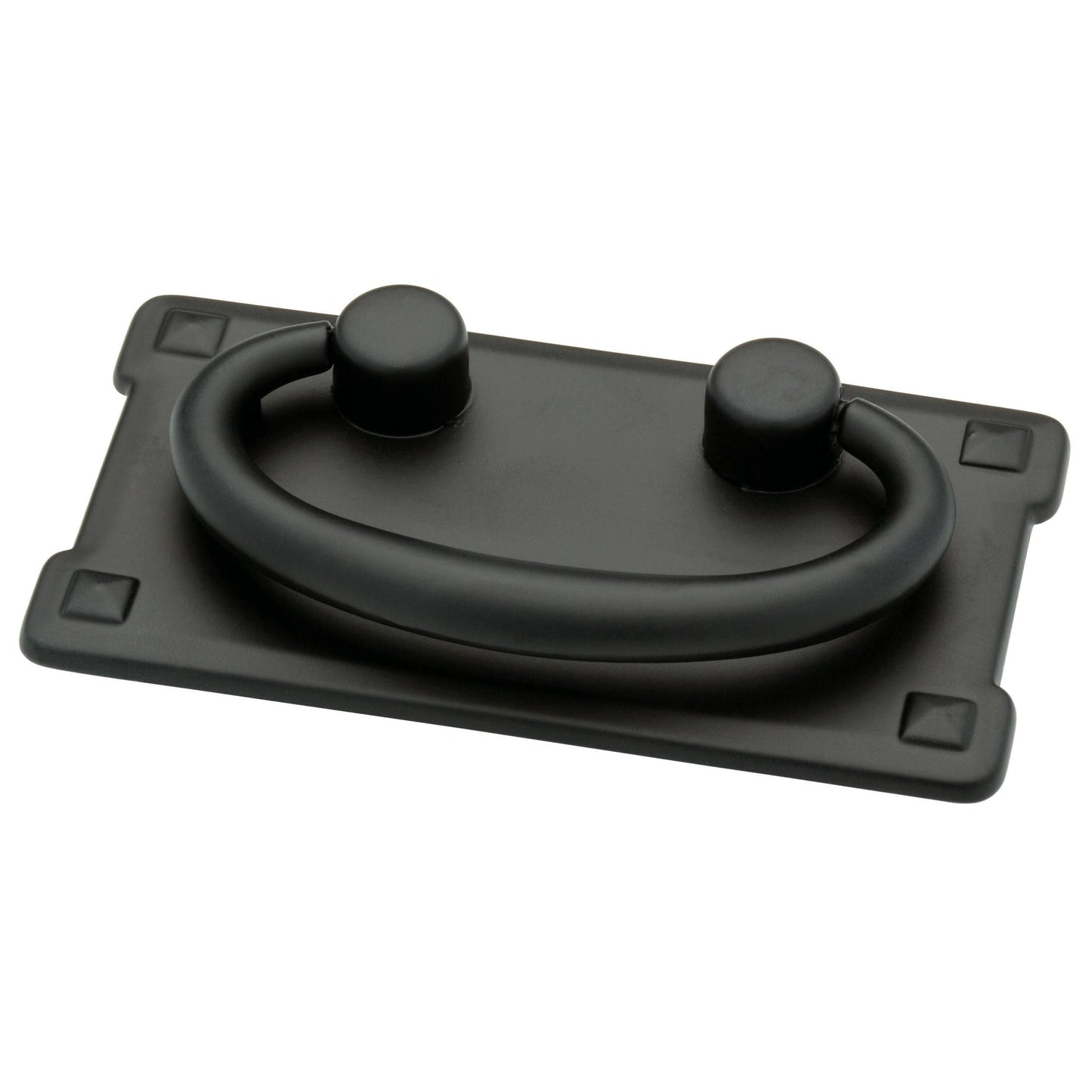 Franklin Brass (5-Pack) – Matte Black Cabinet Handles, 3 Inch Hole Center, Vintage Pulls for Drawers, Kitchen Cabinet Door, Dressers | Mission