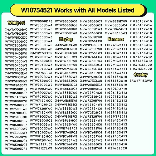 Washer Clutch Kit W10734521 – Replaces W10006484/W10006494/W10275082/W10447975/W10905025