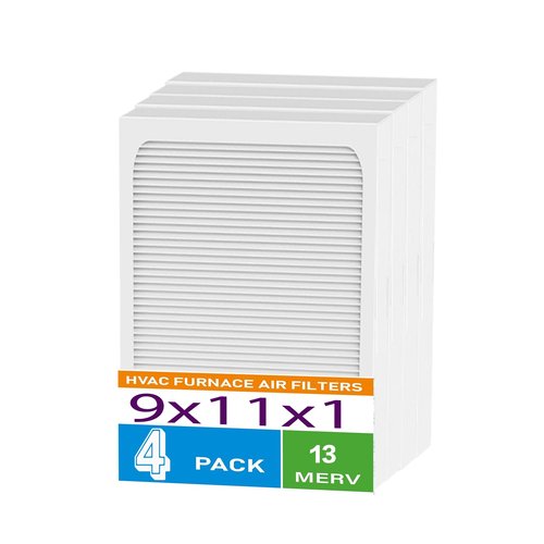 TYYFILTERSF Upgraded 9x11x1 MERV 13 Replacement Dehumidifier Filter,Compatible with Santa Fe Compact70, Ultra70, Element, Compact2, UA 65H dehumidifier Models,9x11x1 dehumidifier Filter,4 Pack