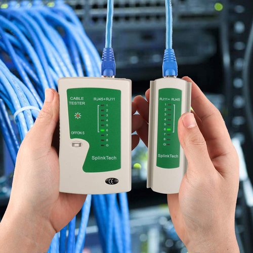 Solsop Pass Through RJ45 Crimp Tool Kit Ethernet Crimper CAT5 Cat5e Cat6 Crimping Tool Kit
