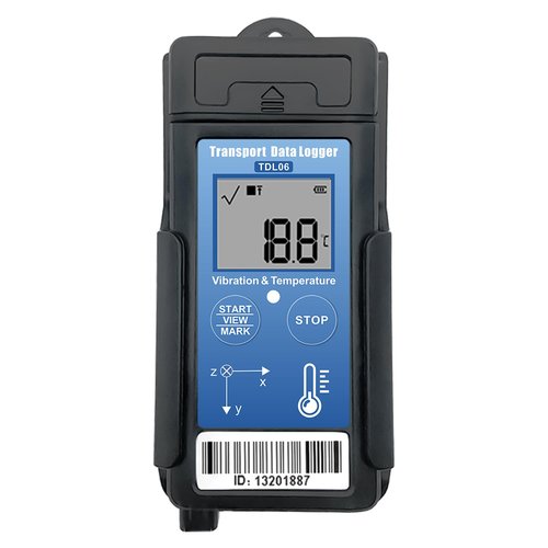 Tzone Vibration Data Logger 3-Axis Shock Datalogger Temperature Recorder USB,Digital Shipping Vibration Meter Auto Report 34560 Records,Transport Logger for Shock Sensitive Goods Monitor