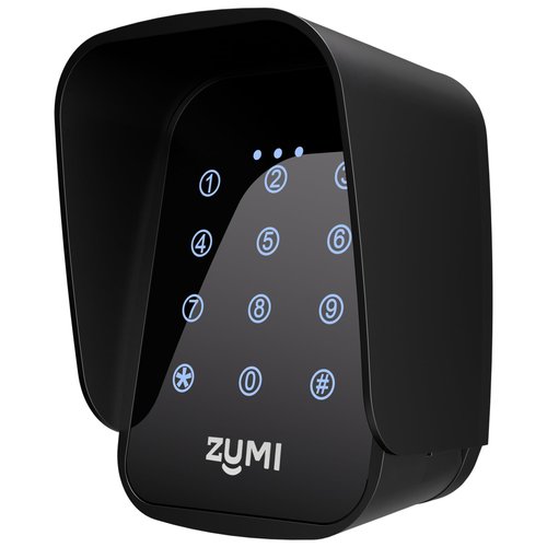 ZUMI Wireless Keypad for Gate Opener, Wall Mounted Door Keypad, IP54 Waterproof Keyless Entry Security with 330 ft. Signal Range for Automatic Sliding Gate Opener