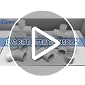 20-Pack 1/2 Inch PVC Tee Fittings - Furniture Grade Pipe Connectors for SCH40 DIY Projects, Outdoor & Indoor Use - Variation: Tee / 1/2 Inch
