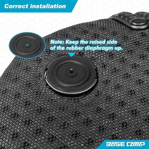 BASE CAMP Replacement Valve for BASE CAMP M PRO, Upgrade M Plus, M Cross and N Plus Dust Face Mask