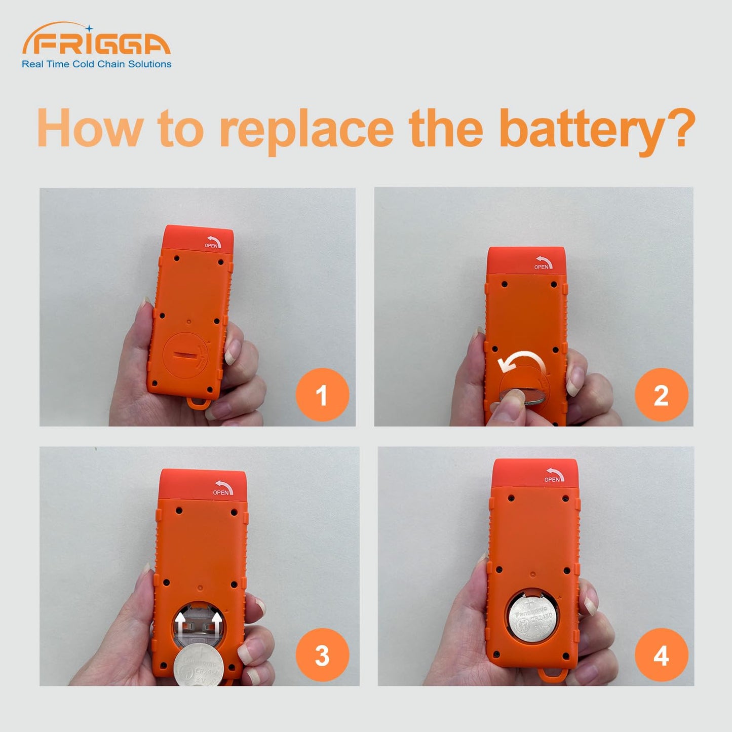 Frigga M2D Reusable Temperature Data Logger Multi-Use USB Digital Temperature Recorder 14400 Points High Accuracy Refrigerator Thermometer Logger PDF CSV Report