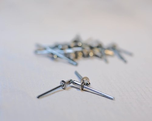BCP Fasteners 100 Qty Aluminum Blind Rivets (#6-4) 3/16" Diameter x 1/4" Grip (BCP187)
