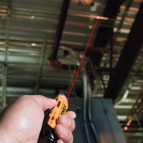 Klein Tools NCVT-5A Voltage Tester, Non-Contact Dual Range Voltage Tester Pen with Integrated Laser Pointer and Visual and Audible Alerts