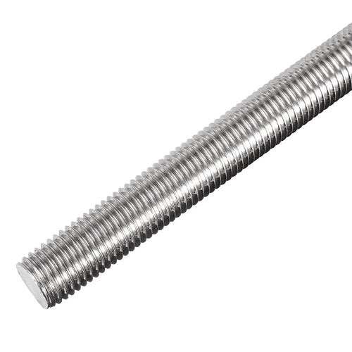 Quickun 304 Stainless Steel Fully Thread Rod, M16-2.0 Thread Pitch, 250mm Length, Right Hand Threads (Pack of 1)