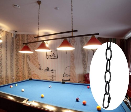 Chandelier Chain 6 Feet SANGLE SOPFFY Light Fixture Chain for Chandelier or Swag Light Fixtures,Lighting Chain Extension with Link Locks,Heavy Duty Chain for Light Fixture, Plant Hanging Chain.