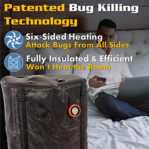 ThermalStrike Ranger Bed Bug Heater | 100% to Reach Lethal Temperature | Used by Professionals and Homeowners | Effective Against Moths, Carpet Beetles and Lice.