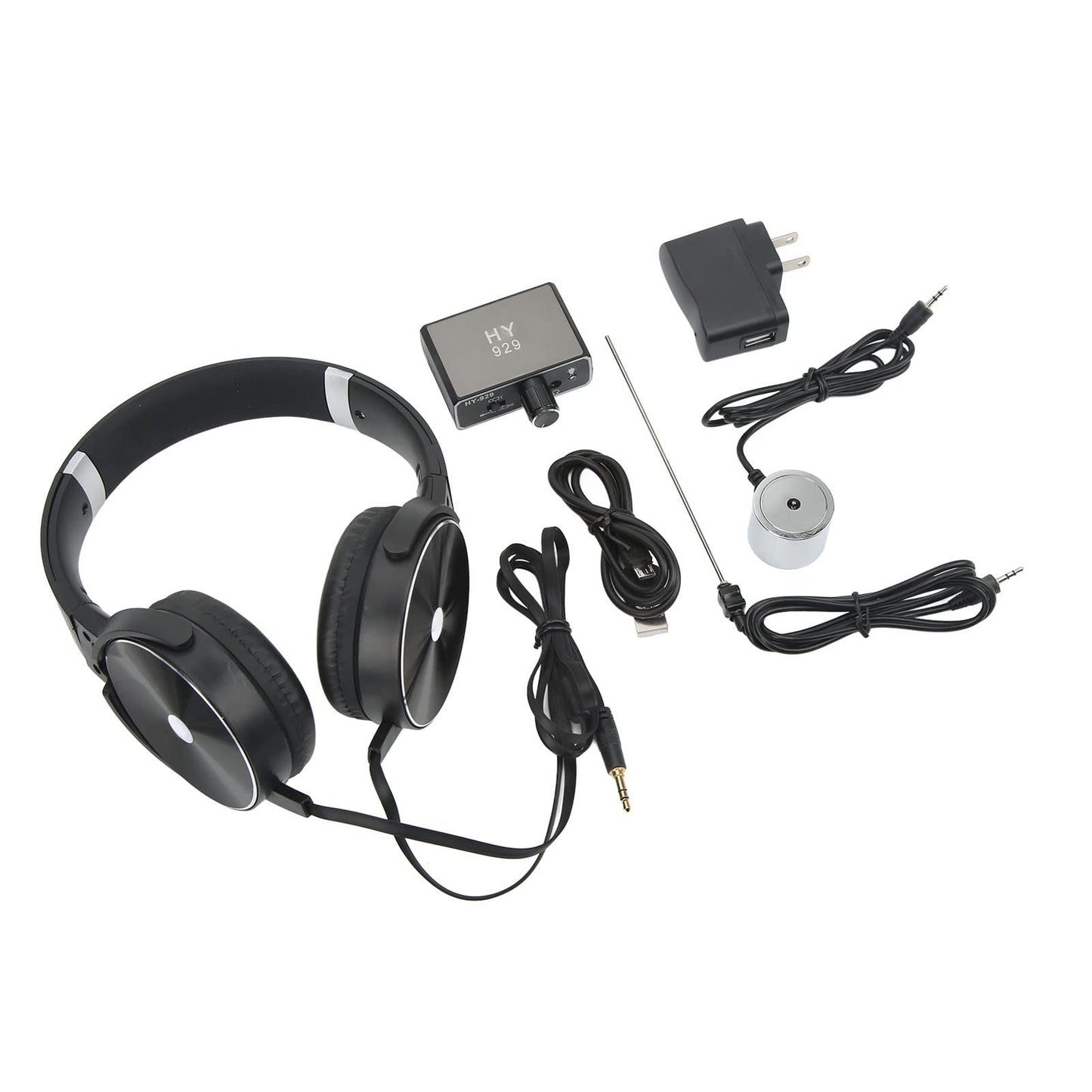 Water Leakage Detection, Underground Water Leak Detector, High Strength Sound Intensifier Water Pipe Leakage Monitor, Suitable for Site Construction, Car Maintenance