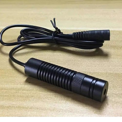 Focusable 488nm-60 Cyan-Blue Dot Laser Diode Module Holder +5V Adapter 16x68mm