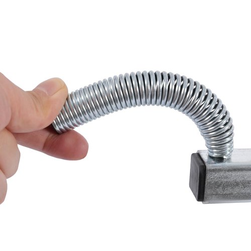 BEACCOSS Heavy Duty Pipe Reel Dispenser - 1968.5FT Capacity for Underfloor Heating PEX/PERT Pipes - Adjustable Diameter Uncoiler for Pipe Coils, Cables & Wires, Galvanized Construction