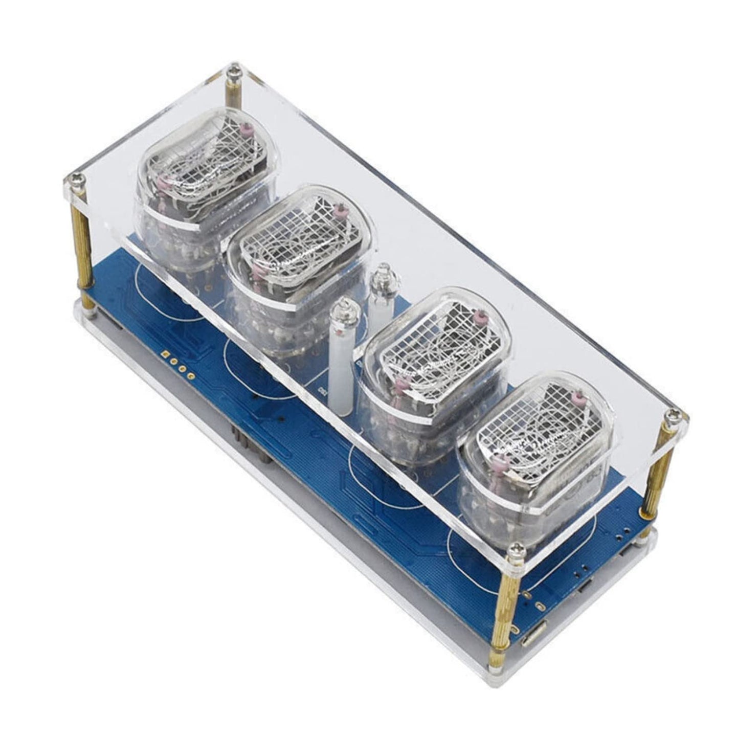 DIY 2020 IN-12 Nixie Tube PCBA Kit Digital Clock Circuit Board Kit No Tubes