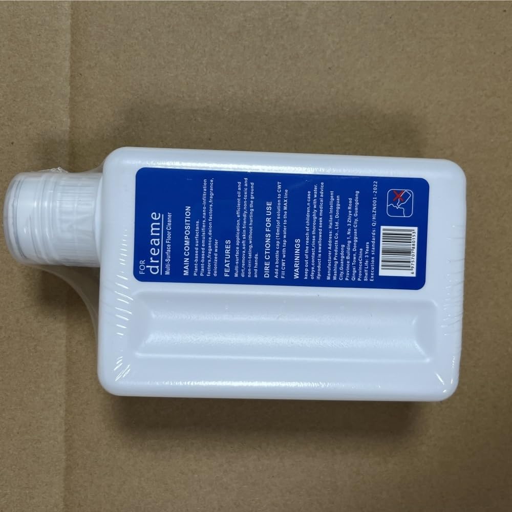 Compatible with dreame multi-surface floor cleaner 500ml Powerful cleaning solution For all hard surfaces Quickly removes stains without leaving marks.(1pcs)