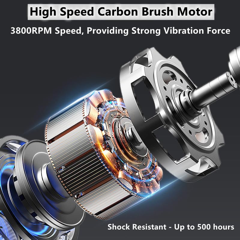 12V DC Vibration Motor 3800rpm for Massage Bed Chair Medical Instruments GXMRHWY