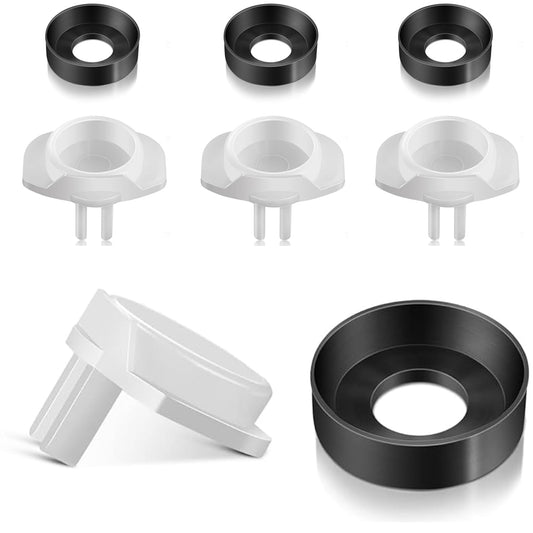 4 Sets Tub Spout Diverter Repair Kit, 101237 Cup Seal & Diverter Gate Compatible with Moen 3800 Tub Spout