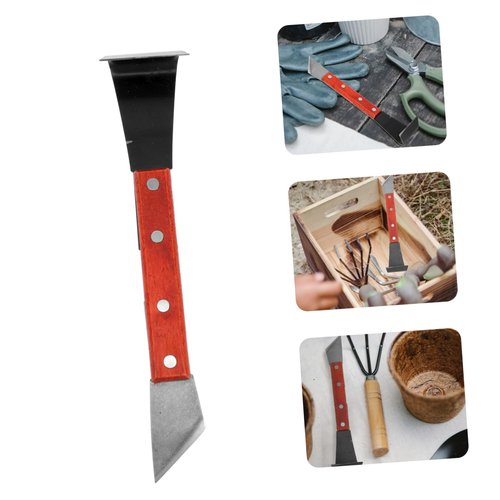 LIOOBO Bark Peeler Easy Tree Bark Cutters for Park Use Comfortable Wooden Handle for Gardening Random