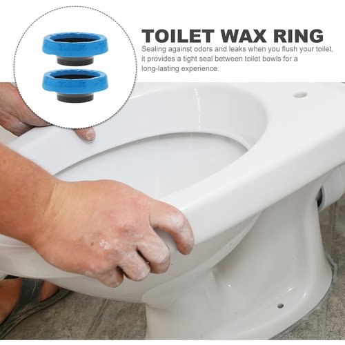 8 Pcs Flange Seal Toilet Wax Ring Wax Ring for Toilets Replacement Toilet Ring Seal Gasket for Toilet Bowl Wax Ring Toilet Kit Wax Ring for Waste Line Toilet Flange Toilet Gasket