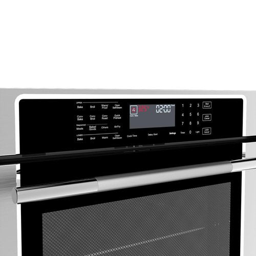 Empava 30" Double Electric Wall Oven Self-Cleaning Convection Fan Touch Control, Stainless Steel