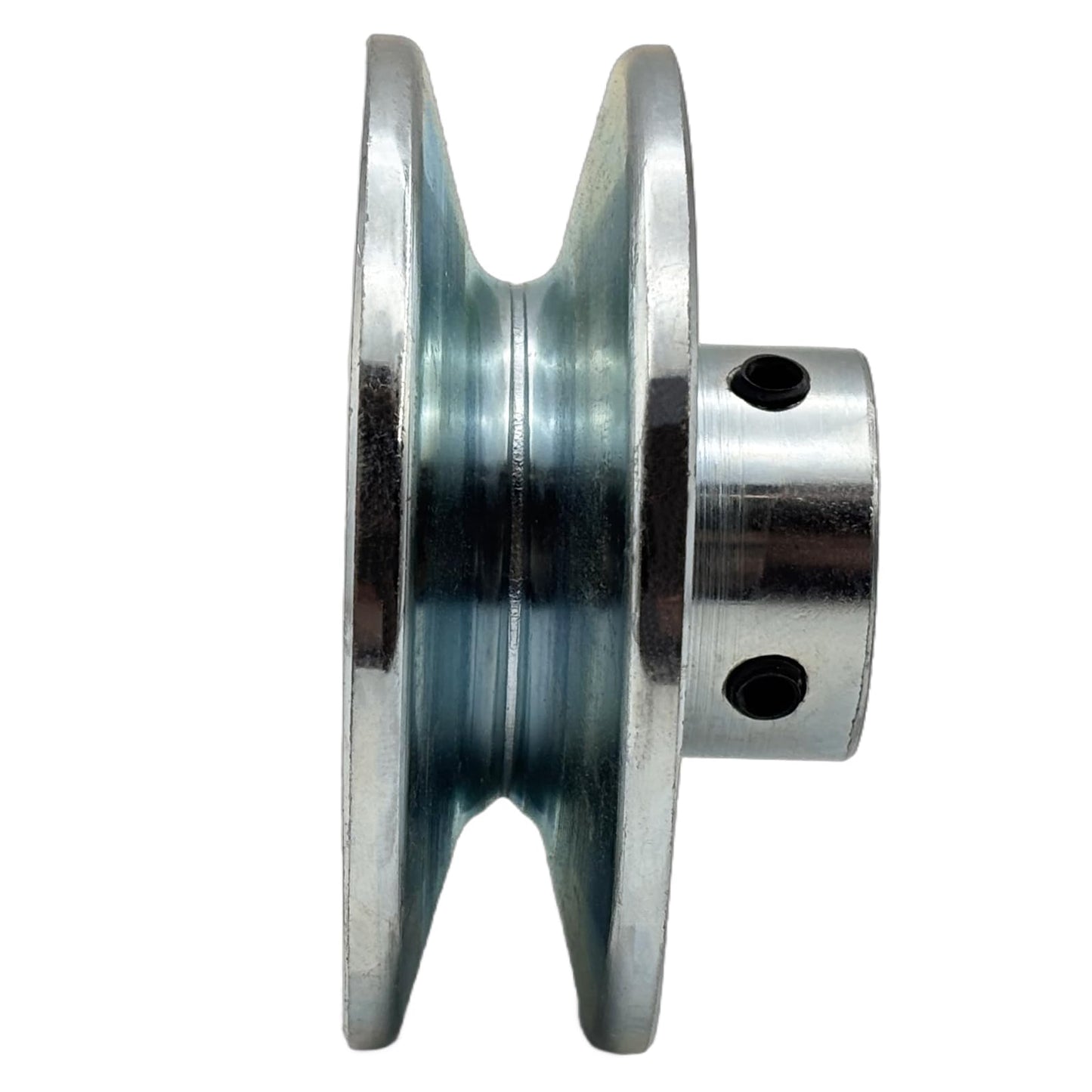 Saelno AB300-5/8 Single Groove Web Sheaves, v Belt Pulley 3" OD 5/8 inch bore,Motor Pulley Carbon Steel for A B 5L 4L V-Belts