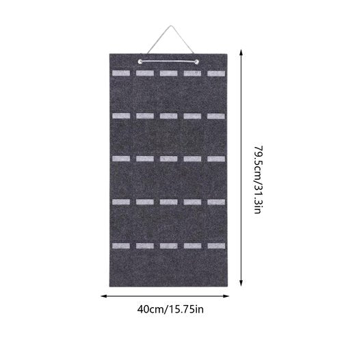 Wall Sunglasses Organizer - Felt Sunglass Storage The Door | Eyeglass Display and Organization Hanger for Bedroom Apartment Dormitory Home Study Room