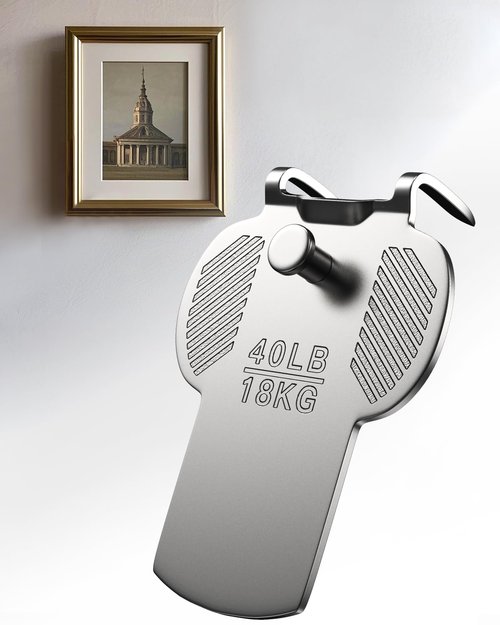 Drywall Picture Hanging Hooks Claw: 15Pcs 40lb Large Wall Picture Frame Hangers - Art Hanging No Damage Heavy Duty Mirror Photo Poster Painting Hanger Hardware Kit - Claw for Decor Room