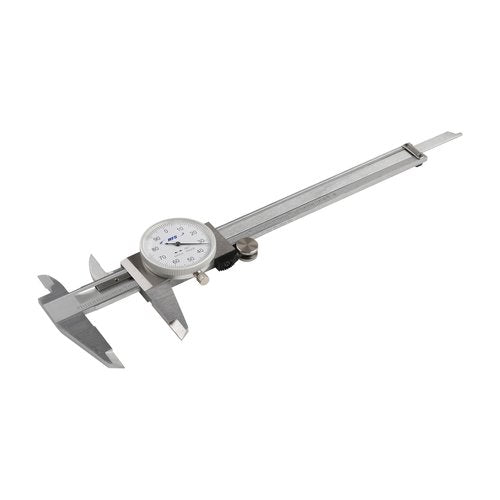 HFS(R) 0-6" Imperial Calipers; 4 Way Dial Caliper 0.001" Shock Proof New; Plastic Case