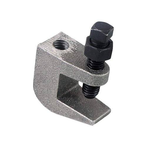 NIDAYE Top Beam Clamps, UNC 3/8" Iron Safety Rod Beam Clamp, 3/4" Jaw Opening, Beam Wall Ceiling Mount Vertical Piping Support-Clamp for Copper, PVC Tubing, 10 Packs