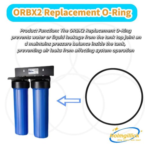 ORBX2 Replacement O-Ring for iSpring WGB22B, WGB32B Series Whole House Water Filter (6 Pack)