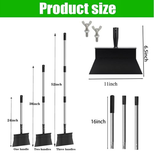 Multifunctional Garden Cleaning Shovel Tool, 54 Inch Flat Shovels Long Handle, Heavy Duty Metal Weeder Scraper Gardening Spade Cleaning Tool for Weeding, Landscaping, Lawn Edging, Digging, Ice Removal