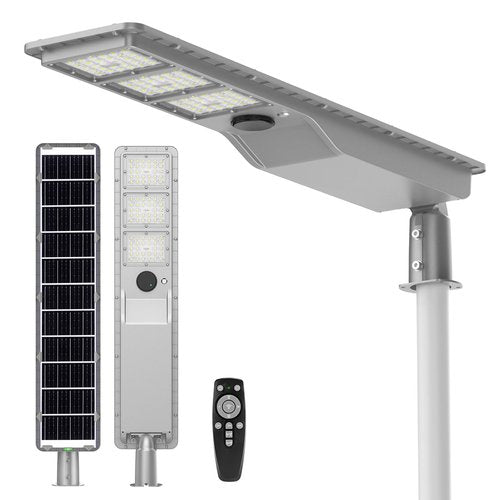 12000W Solar Street Light Outdoor Waterproof, Flood Light Dusk to Dawn with 60,000mAh LiFePO4 Battery & Motion Sensor, LED Security Lights Solar Powered for Parking Lot/Yard/Garage (8+ Years Lifespan)