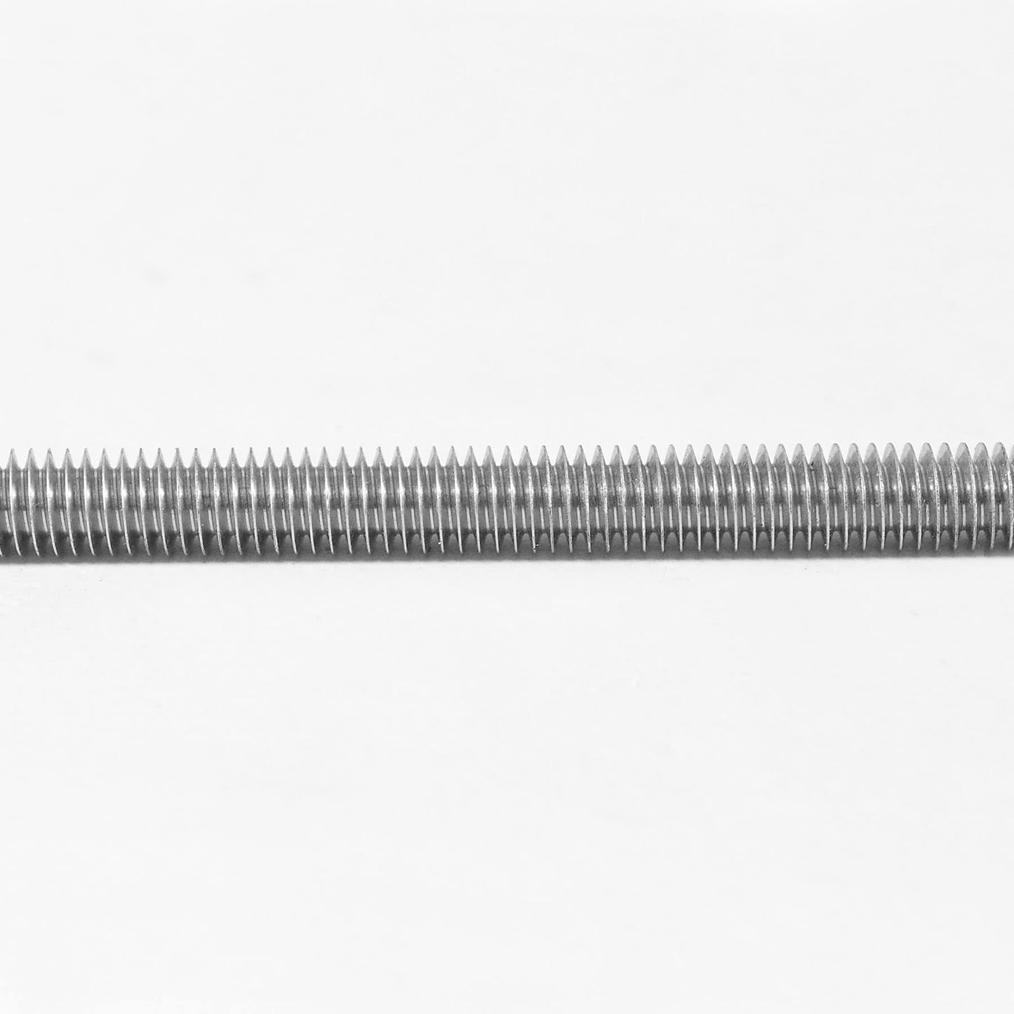 Qlvily 2 Packs 304 Stainless Steel 3/8"-16 Thread Fully Threaded Rods, 12" Length, Right Hand Threads