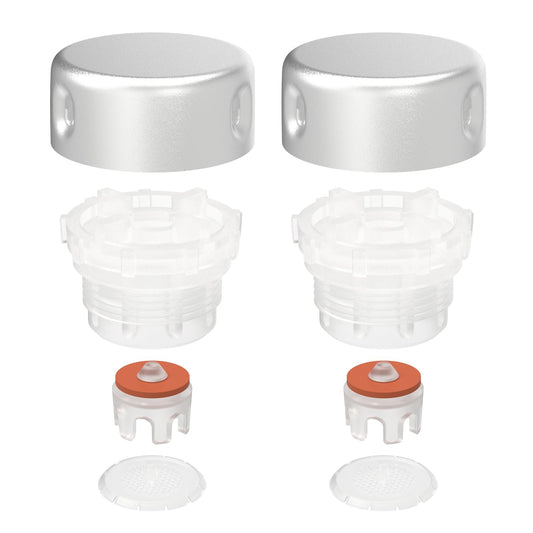 Xinafan 630-7500 Vacuum Breaker Repair Kit Compatible with Prier 500 400 Series Part Pressure Vacuum Breaker Outside Faucet Wall Hydrants Accessories, 2 Pack, Gray