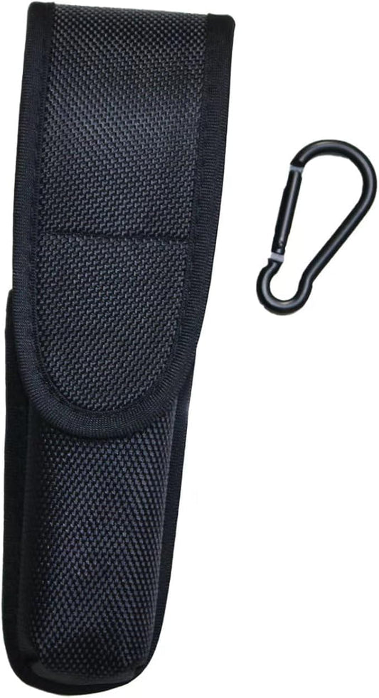 Nylon Flashlight Holster Stun Gun Case for Duty Belt, for 4.7"-6.5" Flashlight, Stun Gun with LED Flashlight etc