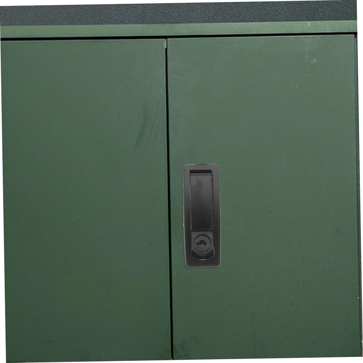 HOMSFOU 1set Electric Panel Door Lock Key Flat Bounce Design for Electrical Cabinet Distribution Box Machine Doors Effortless Exceptional Value