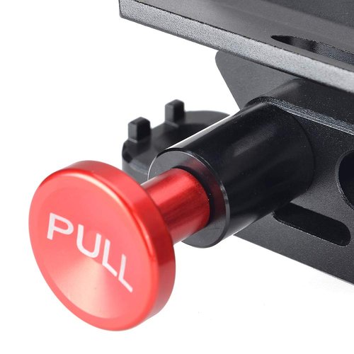 Quick Release Fire Extinguisher Mount Bracket Holder Aluminum Roll Bar Mount Bottle Holder Adjustable for Jeep Wrangler TJ JK JL JKU UTV Polaris RZR Ranger (Black)