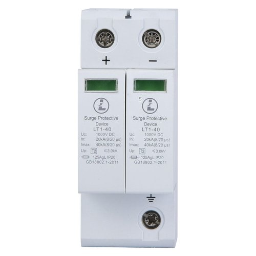 WQAPVHBG Low Voltage Protective Device, 2P 40KA Protectiverson Device, Dc Photovoltaic Low Voltage Devices as Accessories for Using with Circuit Breaker in Distribution Box
