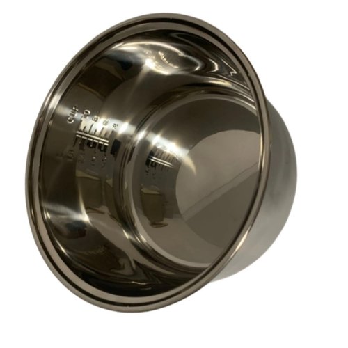 DSFVVXV Stainless Steel Rice Cooker Inner Bowl, Compatible for Tiger JBV-A10U 5.5 Cup Nonstick Liner Replacement
