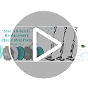 Frescares 6-Pack Grey Steam Mop Pads Replacement for Shark S8201/S7000 Series – 3-in-1 Cleaning Pads