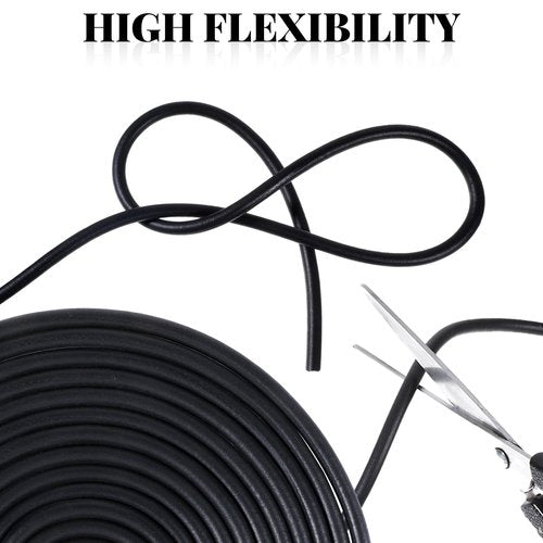 50 Ft Backer Rod 1/8 Inch, Foam Backer Rod Foam Gap Filler Concrete Expansion Filler Cement Crack Fillers Concrete Crack Fillers for Gaps and Weather Stripping Door Seal