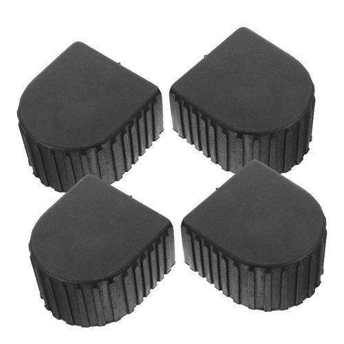 Cabilock 4Pcs Ladder Protective Covers Non Slip End Caps for Extension Ladders Step Ladder Top Protector Pads for Surface Protection Easy Installation