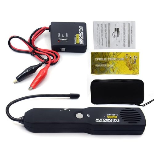 Em415pro-Automotive Car Electrical Open and Short Circuit Finder Tester, Precise Line Finder for Home Wall Line Finding, Line Maintenance, DC Less Than 42v Car Diagnostics (1*Set)