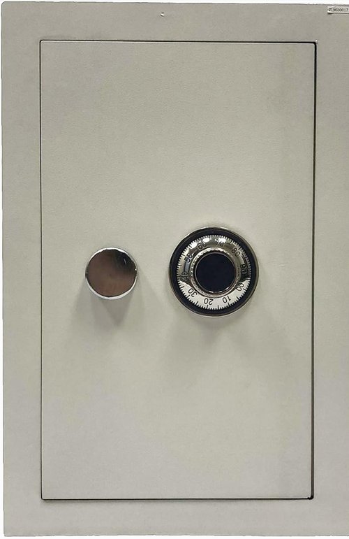 Southeastern 8" deep heavy duty fireproof wall safe mechanical combination lock
