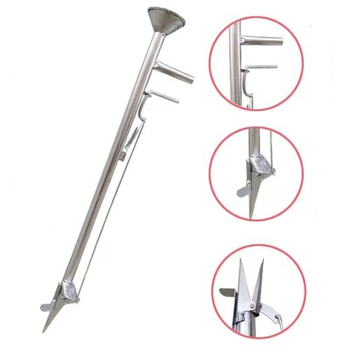 Garden Seeder,Manual Planter,Handheld, Easy to Operate, Premium Bulb Planting Tool Vegetable Metal Seeder for Beans, Length 93cm