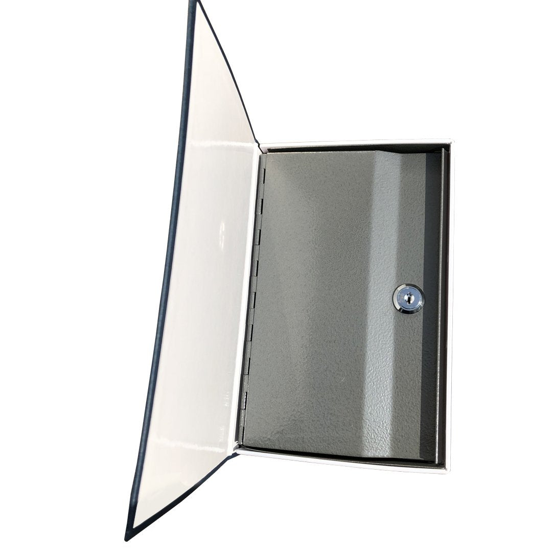 SEPOX® Diversion-Safes Portable Book-Safe Box with Key-Lock 5.6"D x 9"W x 1.6"H Hidden Safe-Book Perfect for Home,Travel, Dorm Store Money, Jewelry, Phone and Passport