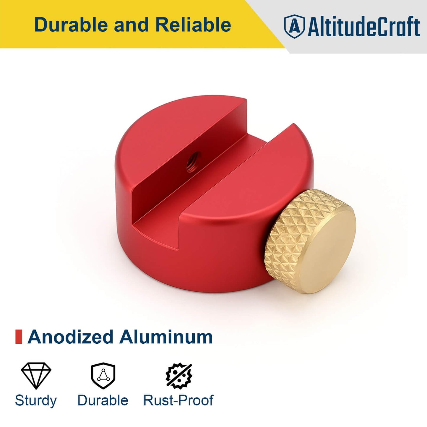 AltitudeCraft Anvil Base Kit for Headspace Measurements, Stable Platform for Precision Reloading, Improve Ogive and Shoulder Consistency
