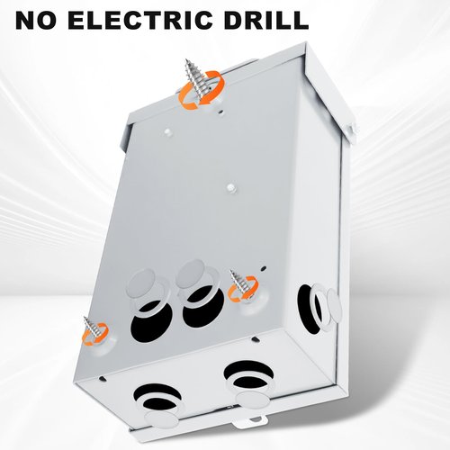 LIGEFOY 30 Amp Disconnect Switch,3 Pole Safety Switch,Indoor&Outdoor,Galvanized Steel，Anti Corrosion and Rust Prevention，Non-Fusible,Meeting NEMA 3R Standards