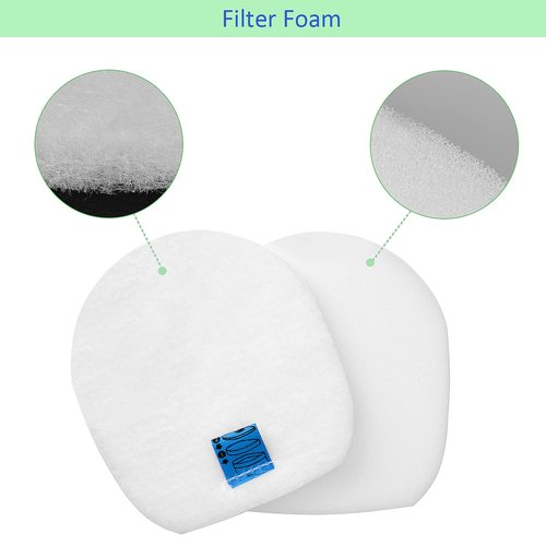 IX140 IX141 IX142 Filters, Lichelete IX141 Filters for Shark Rocket Pet Pro IZ140 IZ140C IZ141C IZ142 UZ145 Stick Vacuums, Part 616FJ140 and 617FJ140, 2 Pack Filter, 4 Pack Foam and Flet Filter Kit