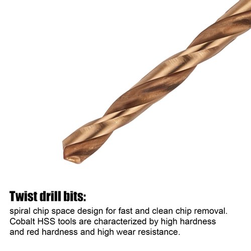 M3 x 0.5 Spiral Point Thread Tap and 2.5mm Drill Bit Set - Drill and Tap Set Tools